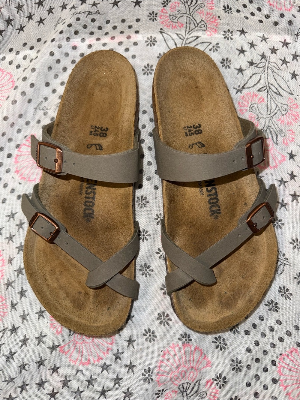 Birkenstock Mayari Mocha Strappy Buckle Sandals